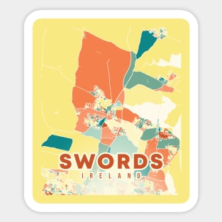 SWORDS IRELAND: EMERALD LABYRINTH - UNRAVEL MEDIEVAL MYTHS Sticker